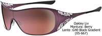 Oakley Liv Berry_G40 Black Gradient (05-667)